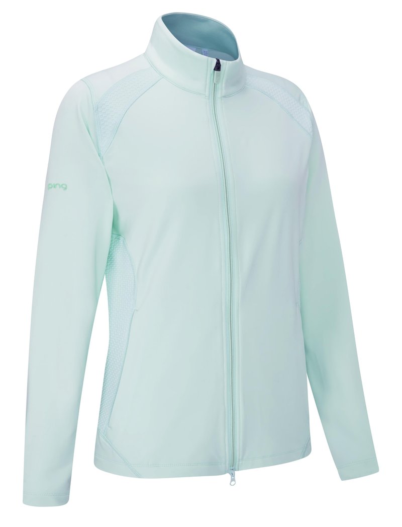 PING Eda Lightweight Full Zip dámská bunda, seaspray