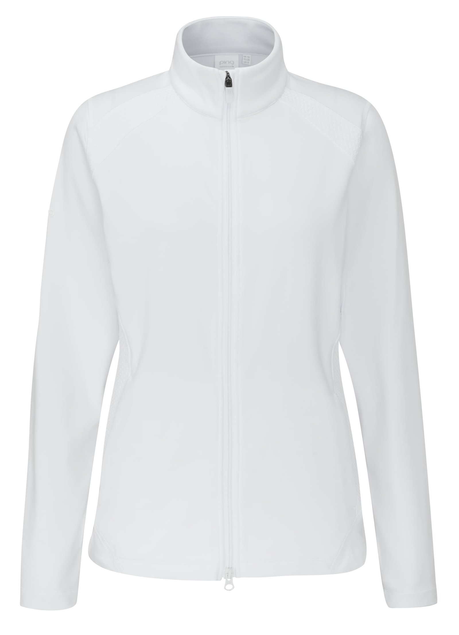 PING Eda Lightweight Full Zip dámská bunda, bílá