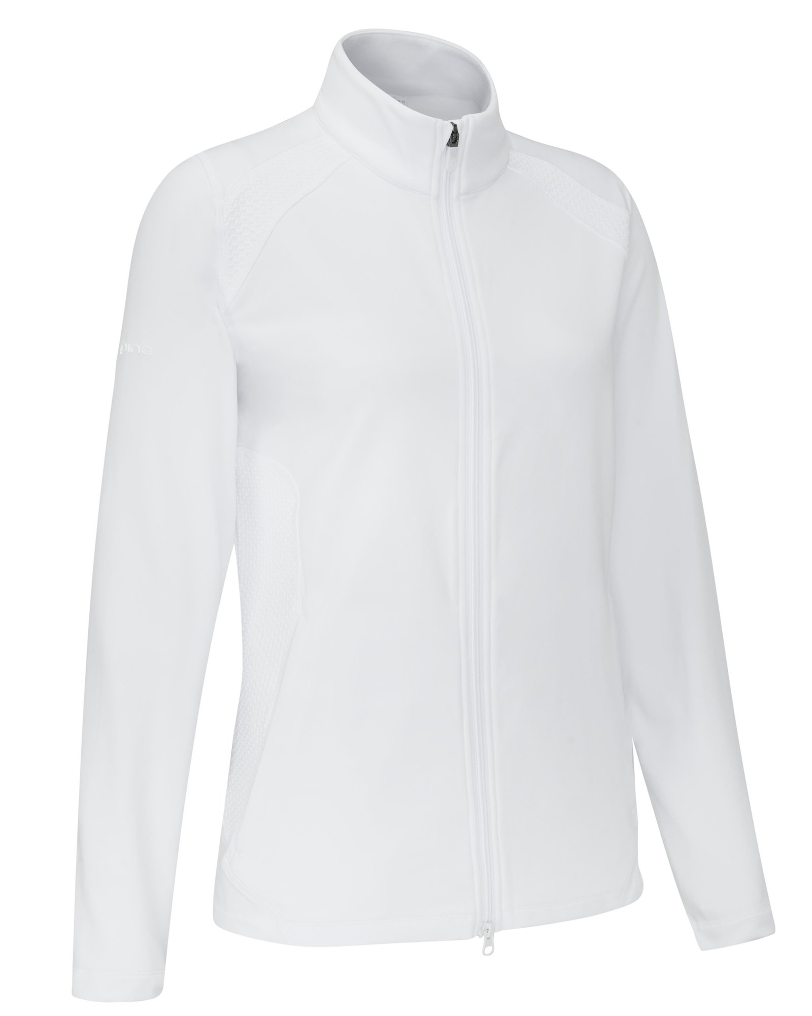 PING Eda Lightweight Full Zip dámská bunda, bílá