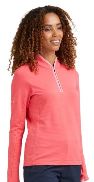 Ping Abigale Performance Fleece dámská mikina, paradise pink