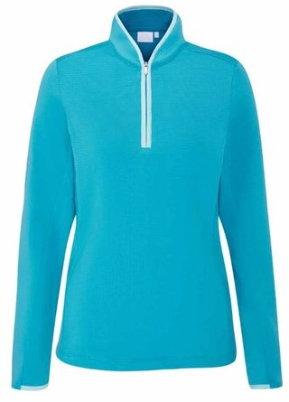 Ping Abigale Performance Fleece dámská mikina, turquoise