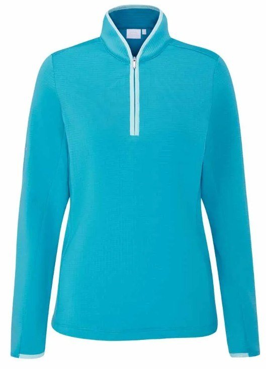 Ping Abigale Performance Fleece dámská mikina, turquoise