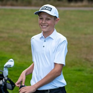 PING Lindum Junior dětské polo, bílé