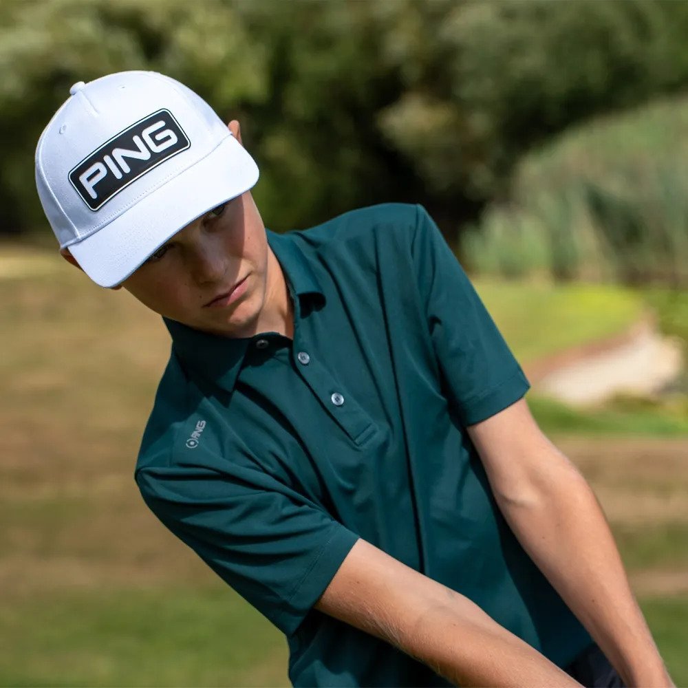 PING Lindum Junior dětské polo, pine