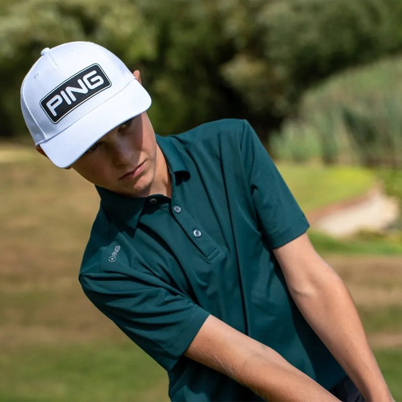 PING Lindum Junior dětské polo, pine