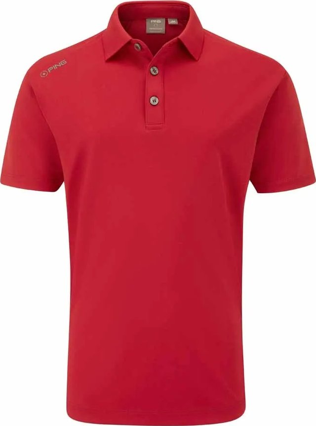 PING Lindum Junior dětské polo, rich red
