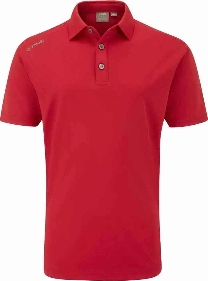 PING Lindum Junior dětské polo, rich red