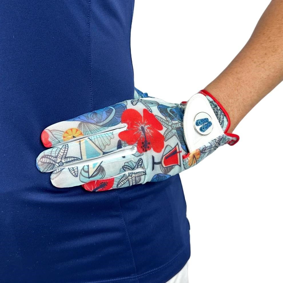 Best of golf America dámská golfová rukavice, Aloha