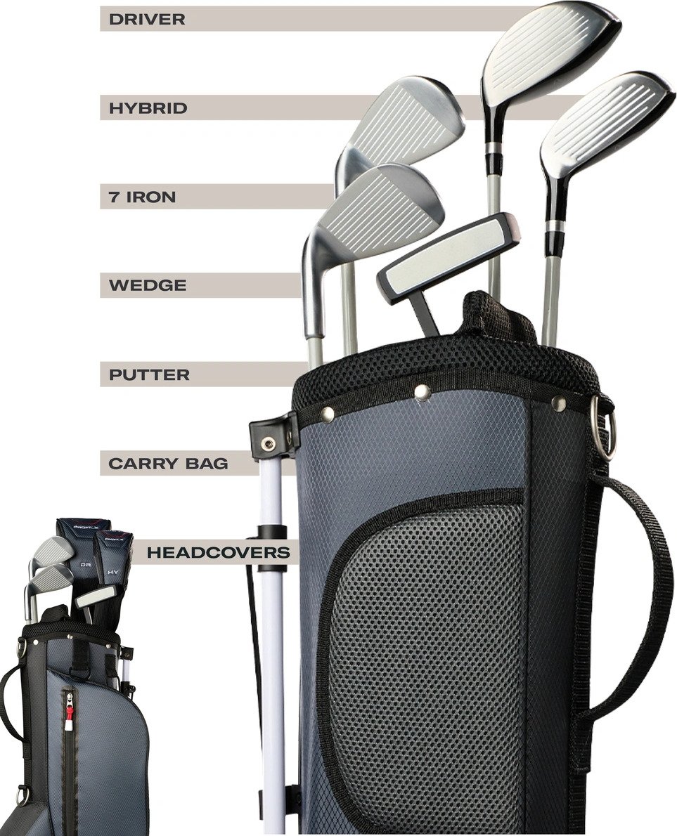 Wilson Profile JR Medium dětský golfový set, 127-142cm