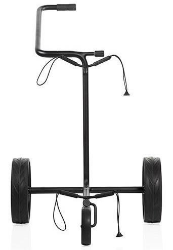 JuStar Black 3-kolový manuální golfový vozík + přepravní taška a mechanická brzda