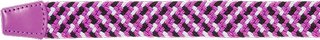 FootJoy Braided unisex opasek, černý/bílý/berry, dlouhý