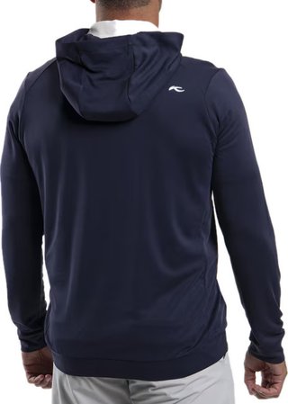 KJUS Kallen Hooded Midlayer pánská mikina, atlanta blue