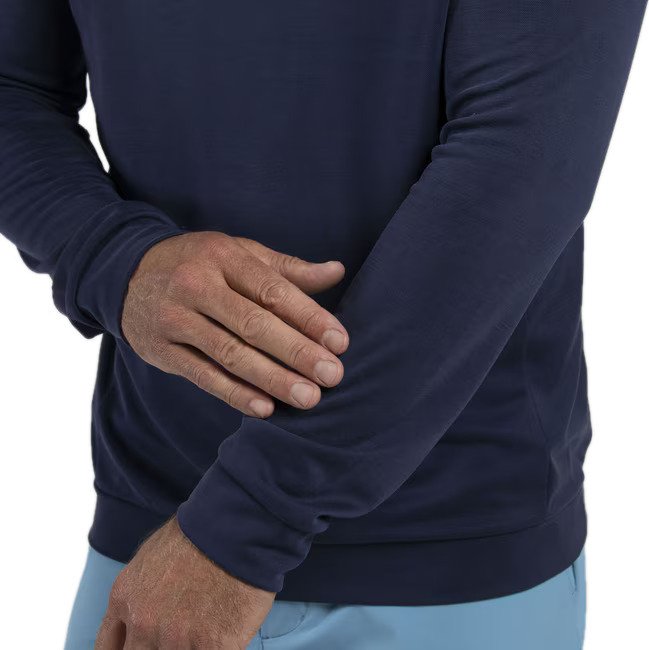 KJUS Kallen Hooded Midlayer pánská mikina, atlanta blue