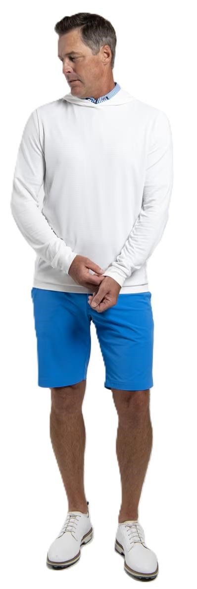 KJUS Kallen Hooded pánská mikina, bílá