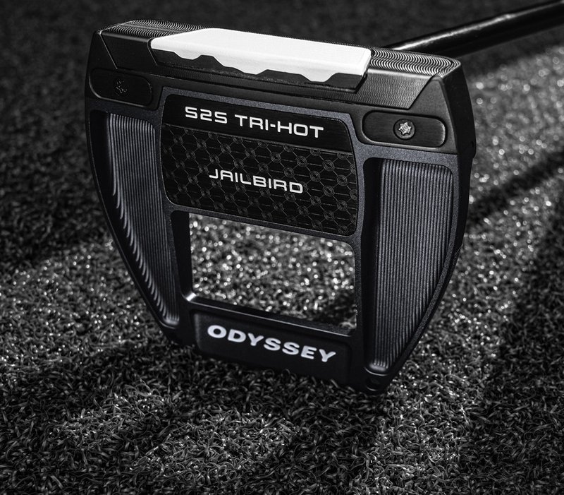 Odyssey Square 2 Square TRI-HOT Black Jailbird putter
