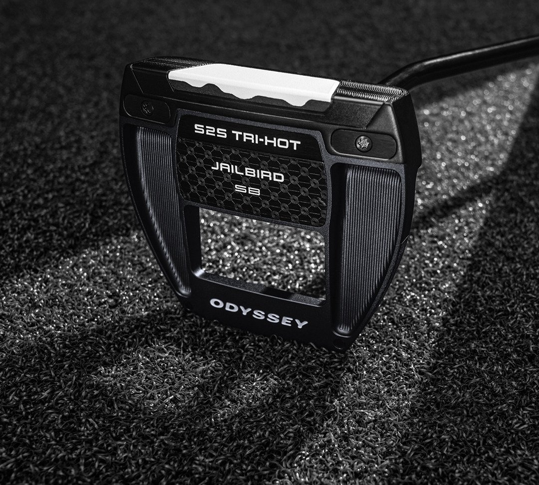 Odyssey Square 2 Square TRI-HOT Black Jailbird SB putter