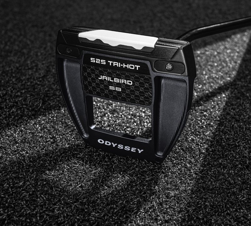 Odyssey Square 2 Square TRI-HOT Black Jailbird SB putter