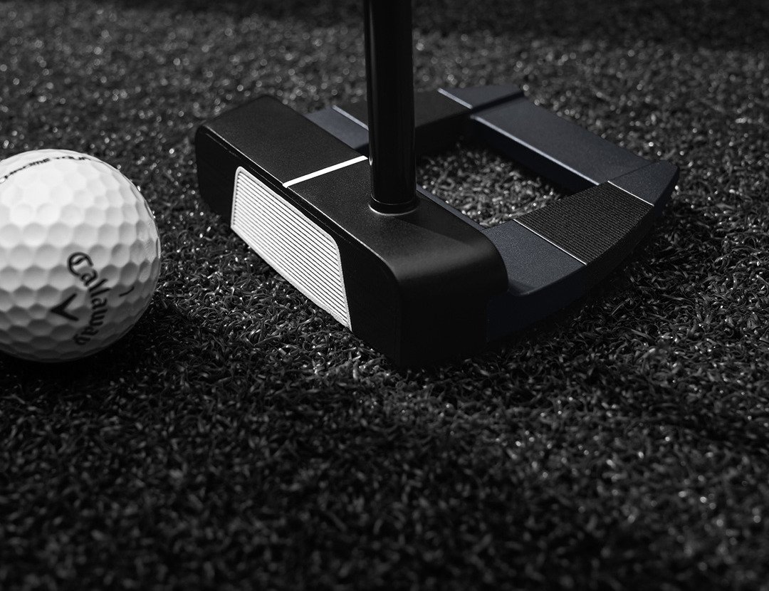Odyssey Square 2 Square TRI-HOT Black Jailbird SB putter