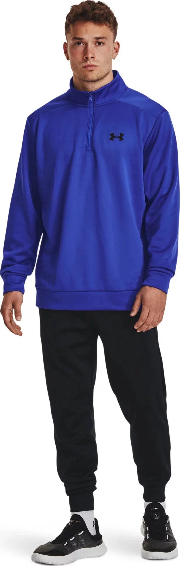 Under Armour Fleece 1/4 Zip pánská mikina, team royal