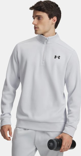 Under Armour Fleece 1/4 Zip pánská mikina, halo gray