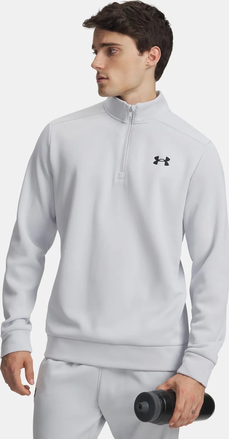 Under Armour Fleece 1/4 Zip pánská mikina, halo gray