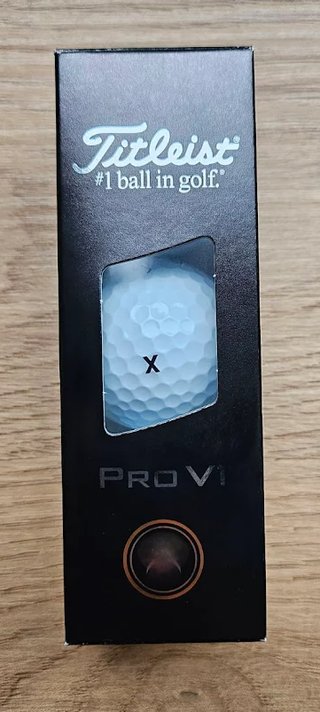 Titleist Pro V1 golfové míčky, potisk X, 3ks