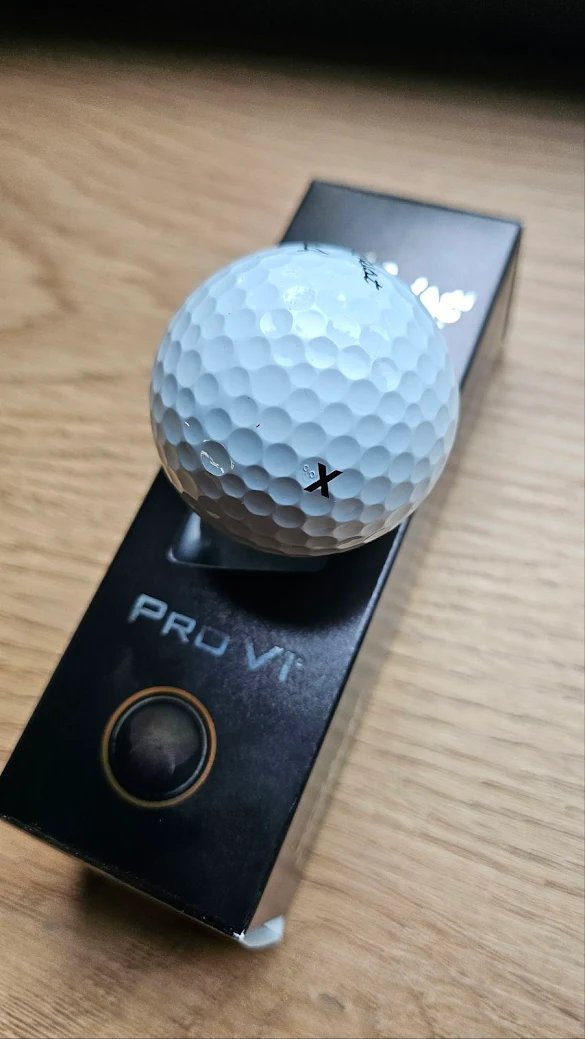 Titleist Pro V1 golfové míčky, potisk X, 3ks