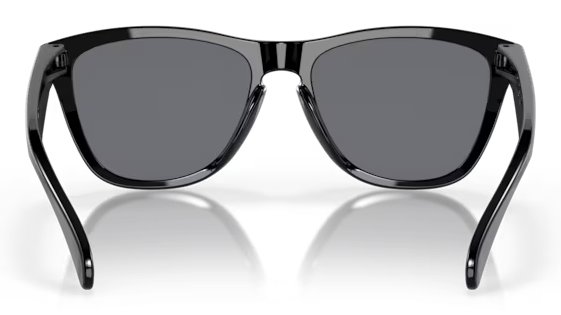 Oakley Frogskins Polished Black w/ Grey