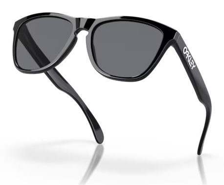 Oakley Frogskins Polished Black w/ Grey
