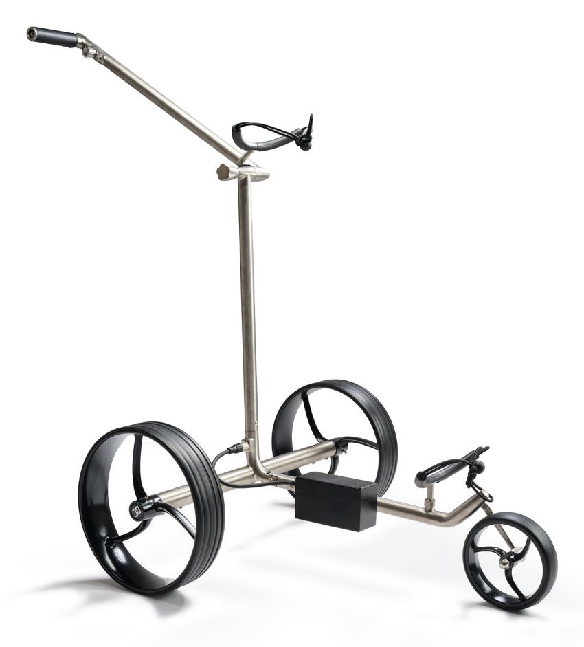 Davies Caddy Titan elektrický vozík, šedá/černá kola
