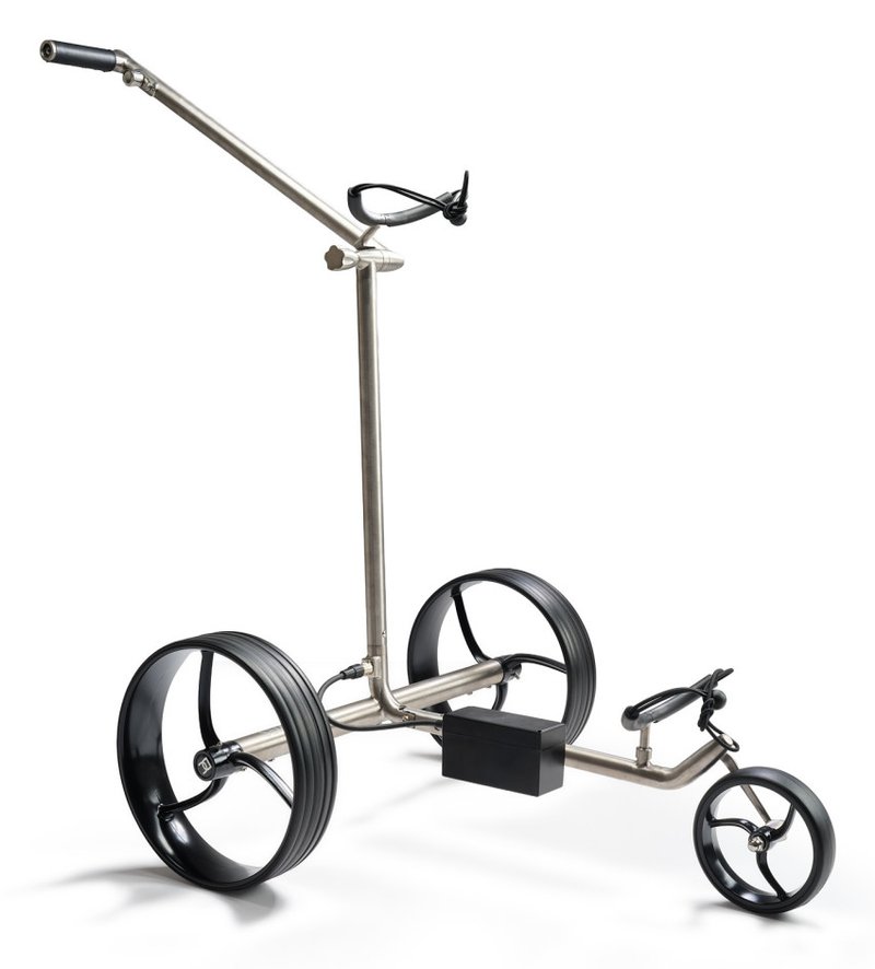Davies Caddy Titan elektrický vozík, šedá/černá kola