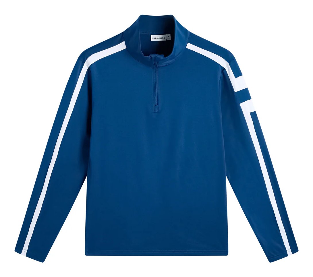 J.Lindeberg Keaton Quarter Zip pánská mikina, Estate Blue