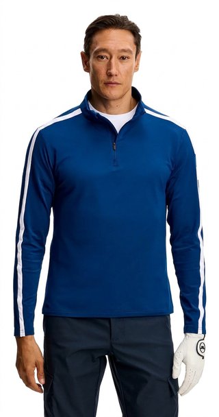 J.Lindeberg Keaton Quarter Zip pánská mikina, Estate Blue