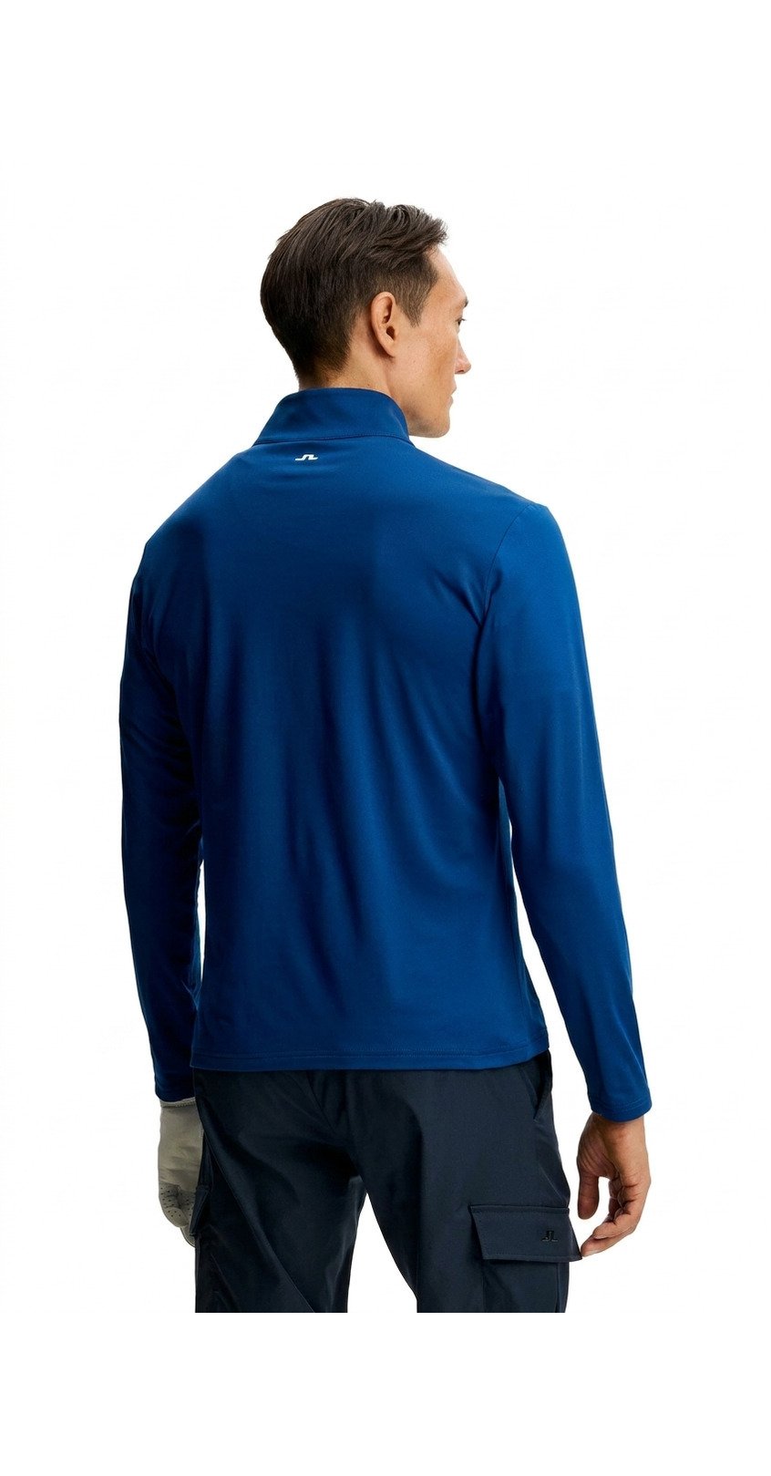 J.Lindeberg Keaton Quarter Zip pánská mikina, Estate Blue