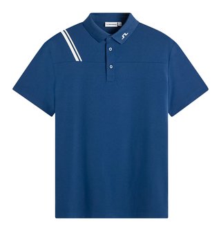 J.Lindeberg Fred Polo pánské polo, Estate Blue