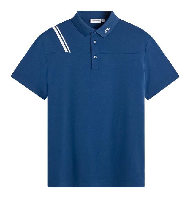 J.Lindeberg Fred Polo pánské polo, Estate Blue