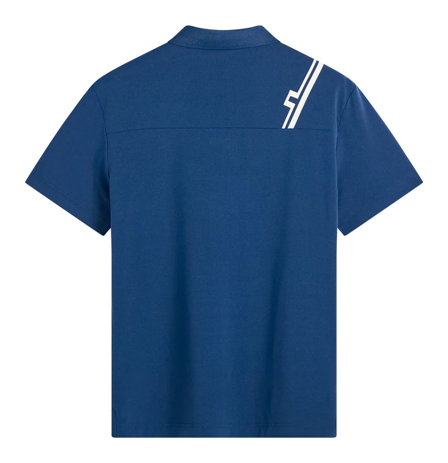 J.Lindeberg Fred Polo pánské polo, Estate Blue