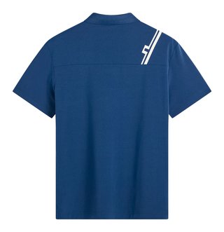 J.Lindeberg Fred Polo pánské polo, Estate Blue