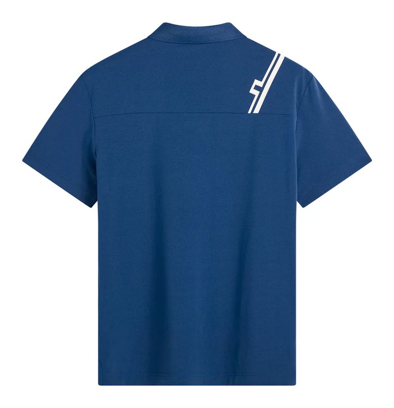 J.Lindeberg Fred Polo pánské polo, Estate Blue