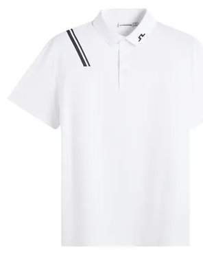 J.Lindeberg Fred pánské polo, bílé