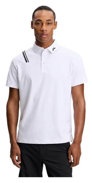 J.Lindeberg Fred pánské polo, bílé