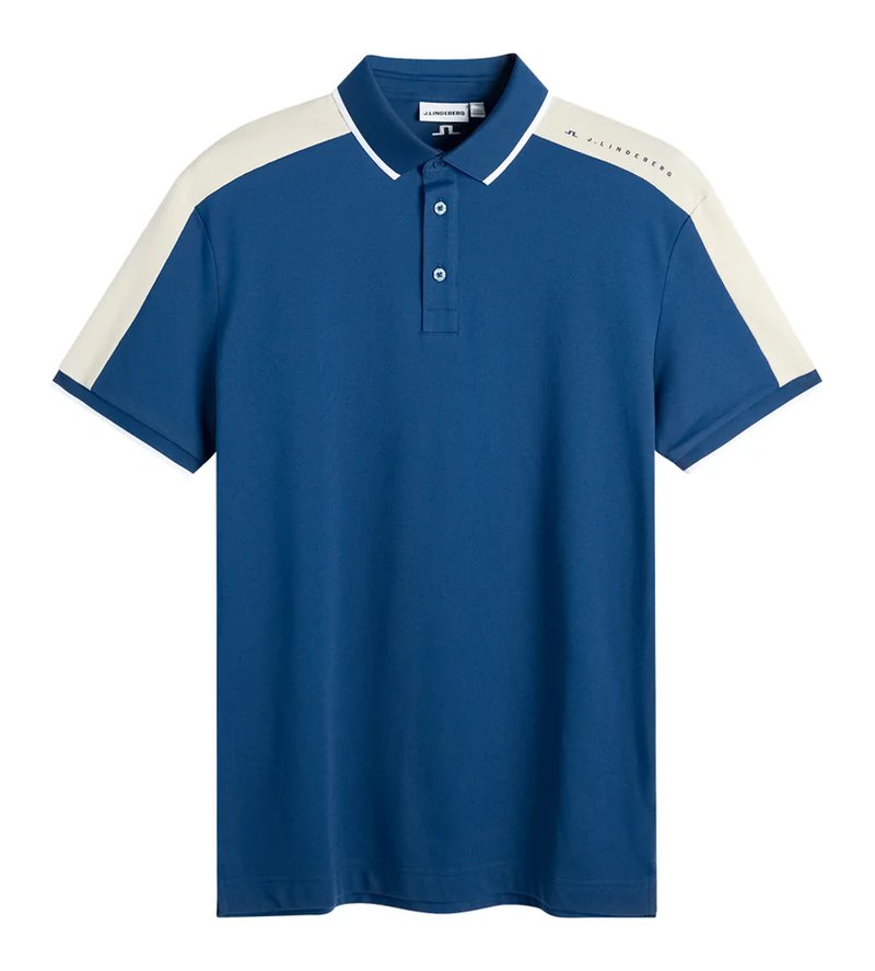 J.Lindeberg Jace pánské polo, Estate Blue