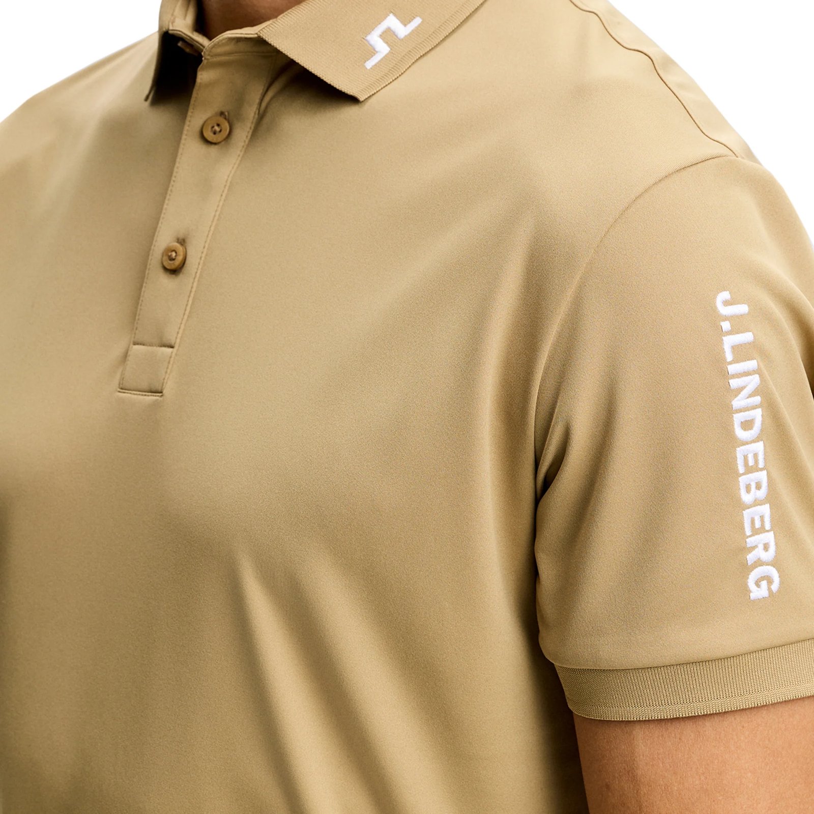 J.Lindeberg Tour Tech pánské polo, kelp