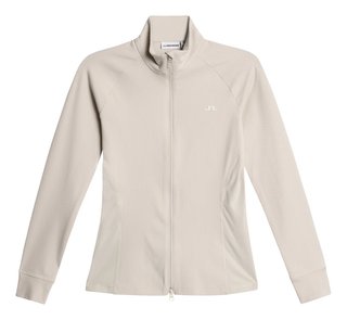 J.Lindeberg Mel Rib Mid Layer dámská mikina, Moonbeam