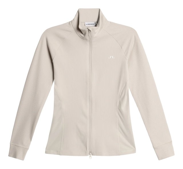 J.Lindeberg Mel Rib Mid Layer dámská mikina, Moonbeam
