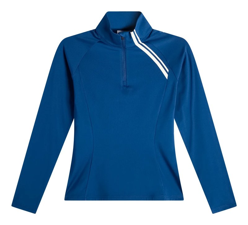 J.Lindeberg Nadu Quarter Zip dámská mikina, Estate Blue