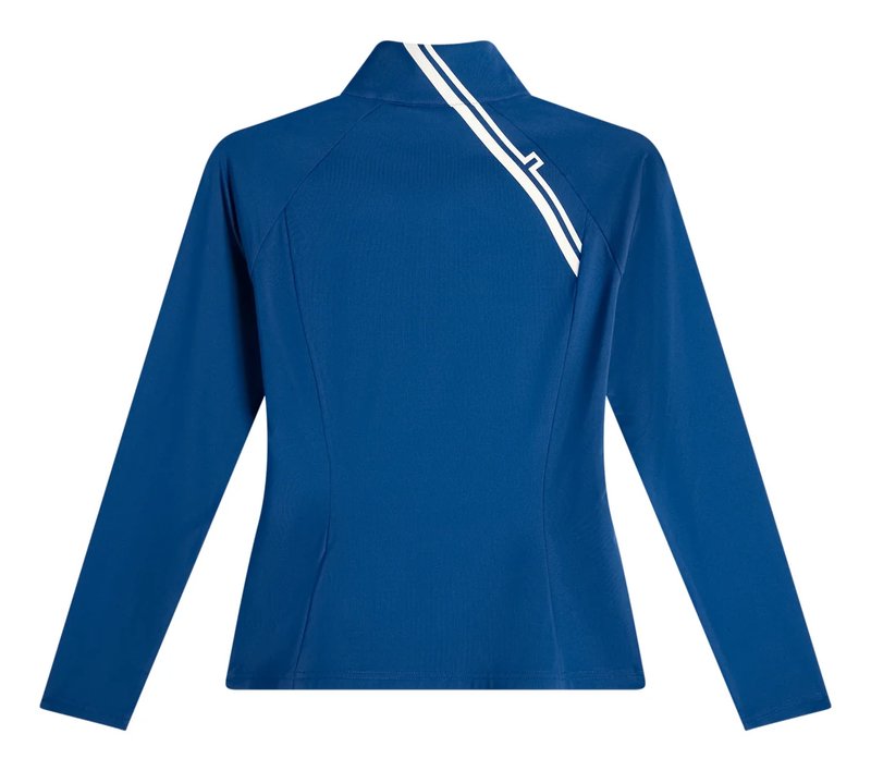 J.Lindeberg Nadu Quarter Zip dámská mikina, Estate Blue