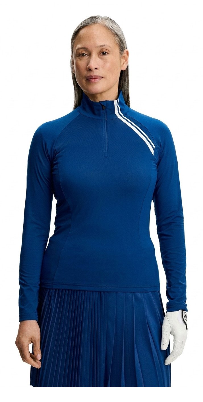 J.Lindeberg Nadu Quarter Zip dámská mikina, Estate Blue