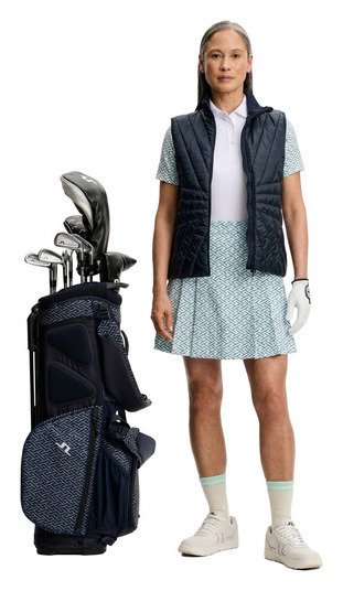 J.Lindeberg Chiara Polo dámské polo, Ladder White Bay