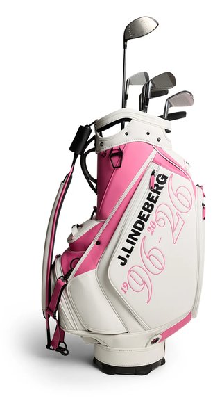J.Lindeberg 30Y Staff Bag, bílý